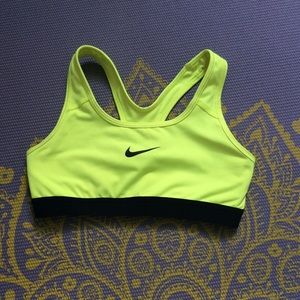 Nike racerback sports bra